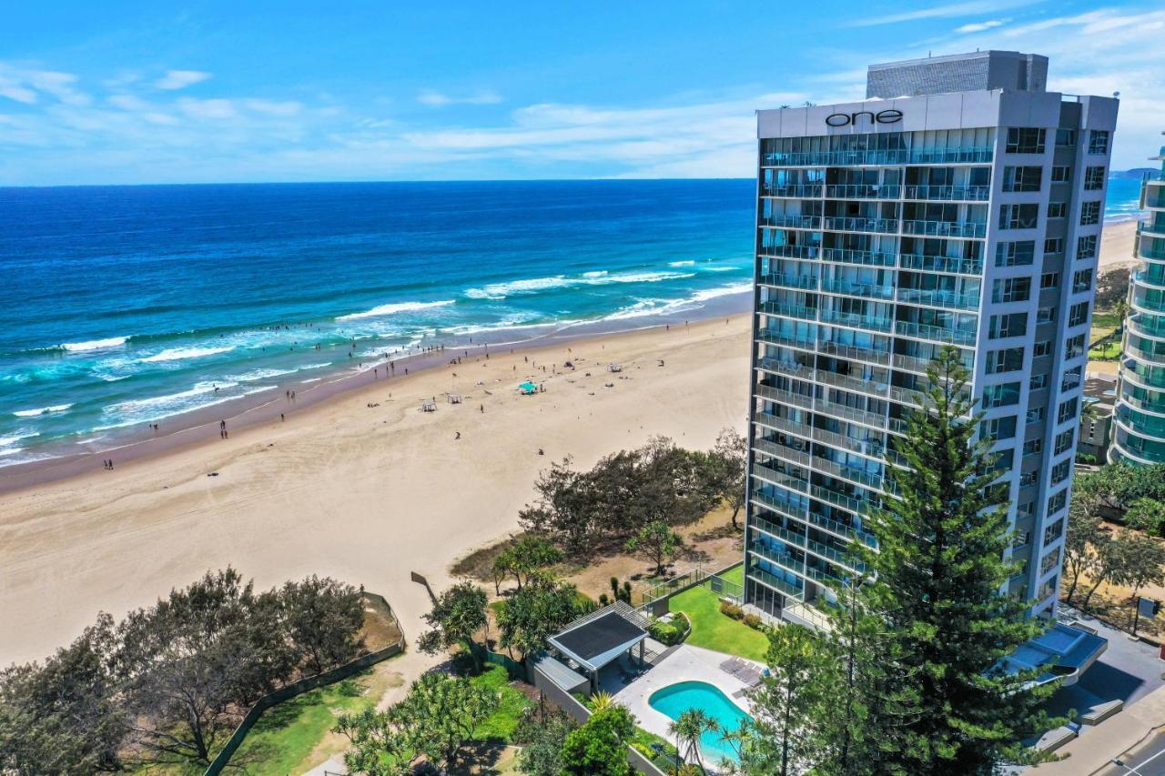 One The Esplanade Apartments On Surfers Paradise Gold Coast Eksteriør billede